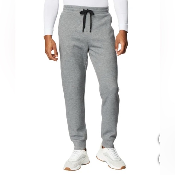 Men's 32 Degrees Gray Thermal Jogger Sweatpants - Size Large - Picture 4 of 8